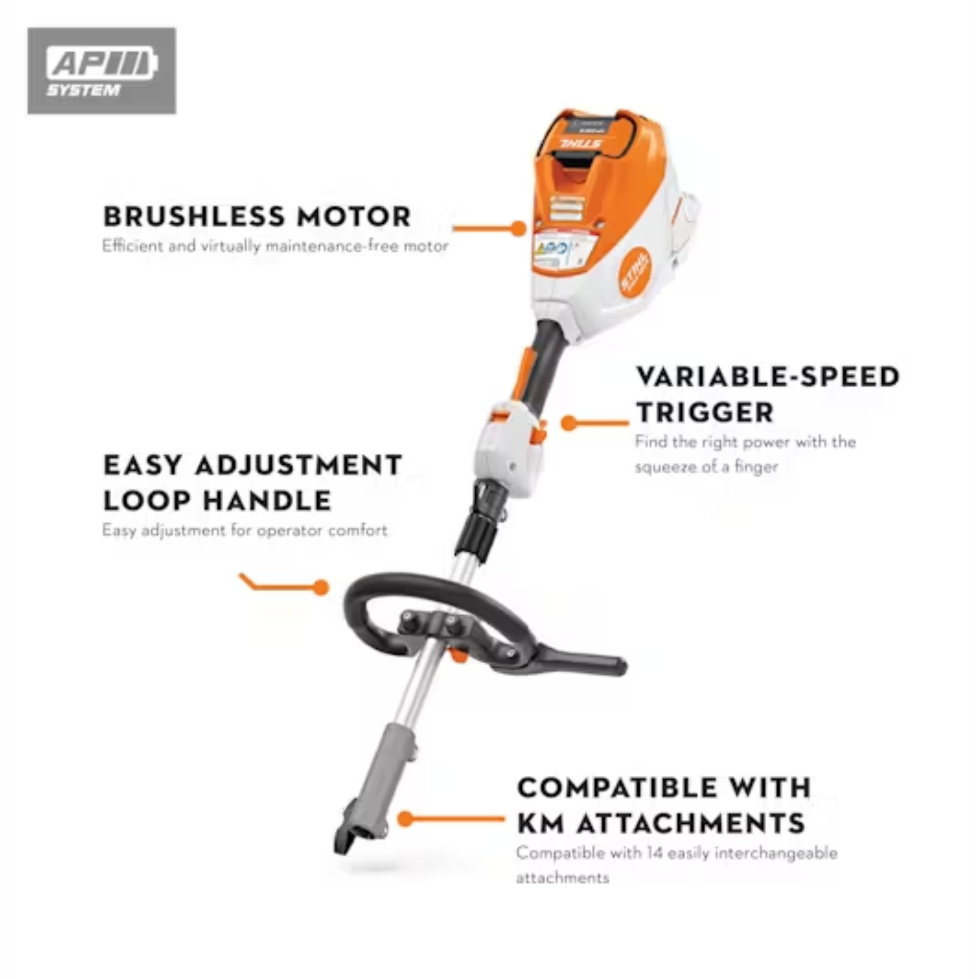 Stihl KMA 120 R Battery Powered KombiMotor | Tool Only