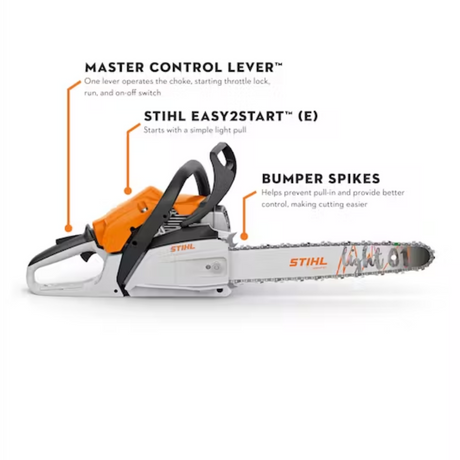 STIHL MS 172 C-E Gas Powered EasyStart Quickstop Chainsaw | Main Street Mower | Winter Garden | Clermont | Ocala