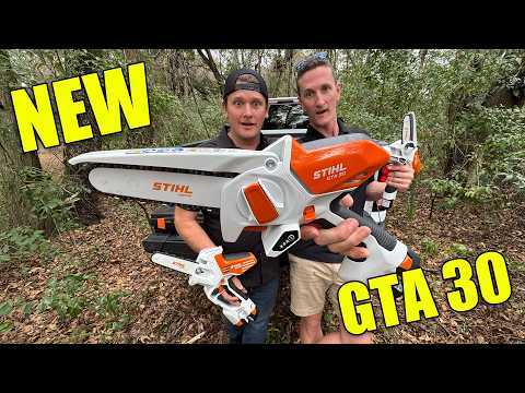 STIHL GTA 30 Battery Powered Garden Pruner Chainsaw | w/Batteries & Charger