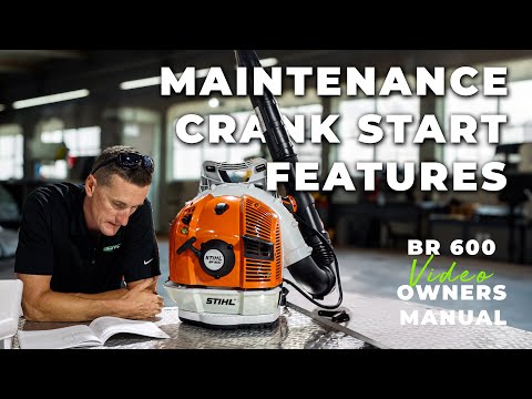 STIHL BR 600 Gas Powered Backpack Blower | Main Street Mower | Winter Garden | Clermont | Ocala