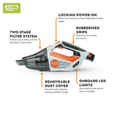 SEA 20 Handheld Battery Powered Vacuum Cleaner with Battery & Charger | Main Street Mower | Winter Garden | Clermont | Ocala