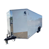 Spartan Enclosed Cargo Trailer | 7X16 | 5200 Lb Axles | Tandem Axle | White | 7X16TA3