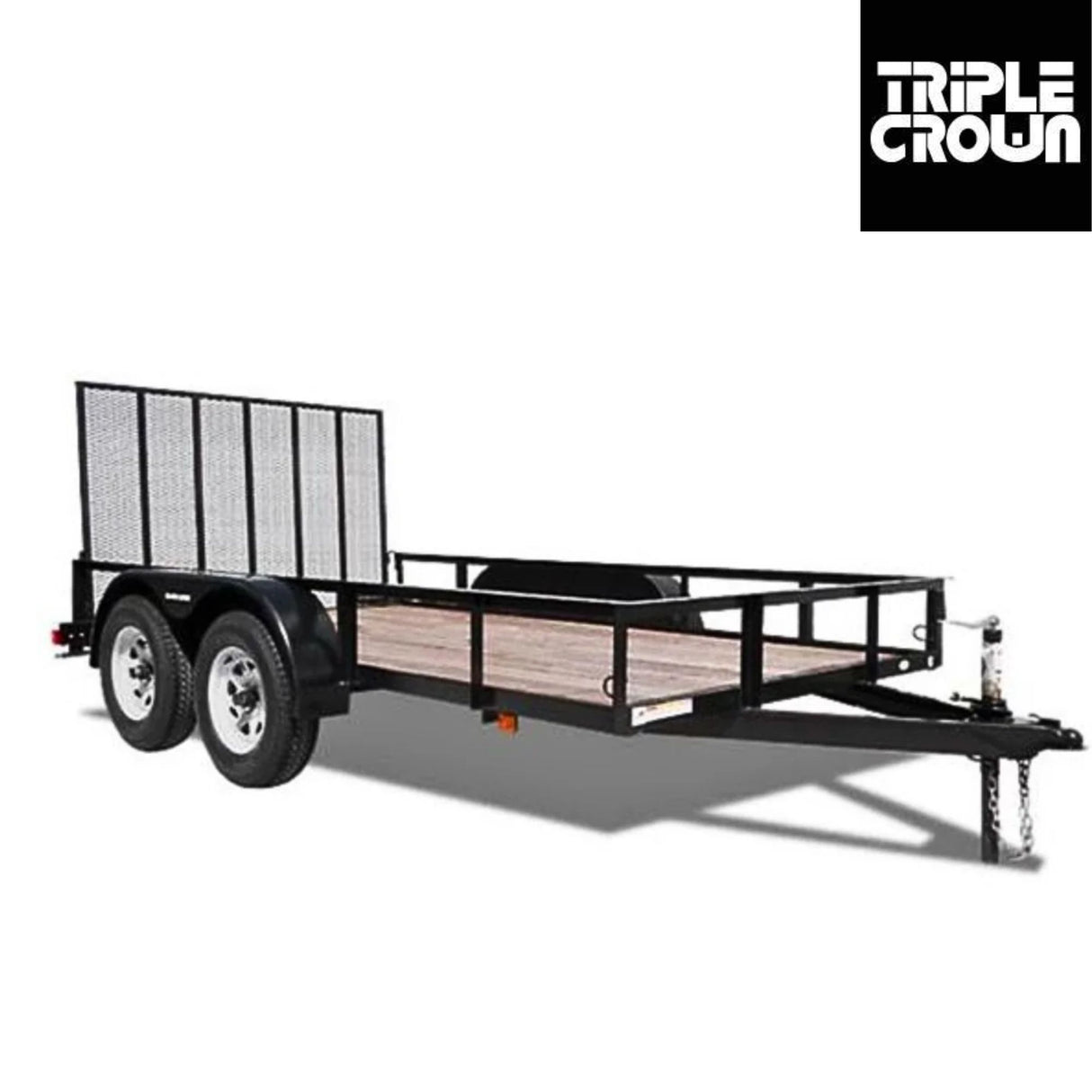 Triple Crown Utility Trailer | Tandem Axle  | 6x16 | Gate | U6X16TG