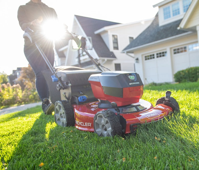 Toro 60V MAX (22") Electric Battery SMARTSTOW Personal Pace Auto-Drive High Wheel Mower - Main Street Mower | Winter Garden, Ocala, Clermont