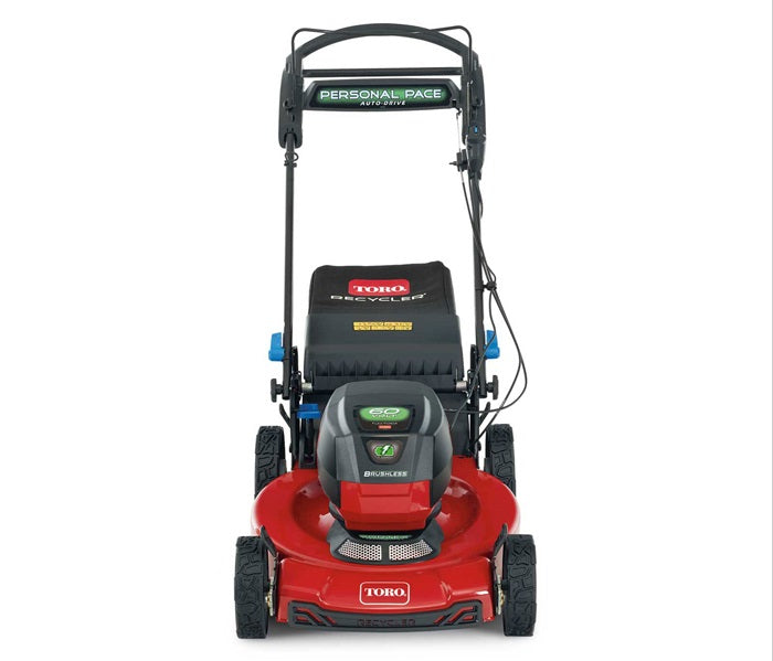 Toro 60V MAX (22") Electric Battery SMARTSTOW Personal Pace Auto-Drive High Wheel Mower - Main Street Mower | Winter Garden, Ocala, Clermont