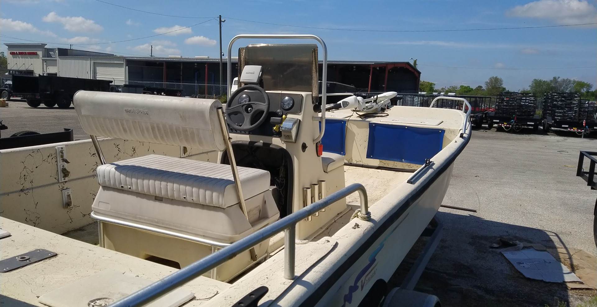 Fishing Boat & Trailer (Used) | Main Street Mower | Winter Garden | Clermont | Ocala