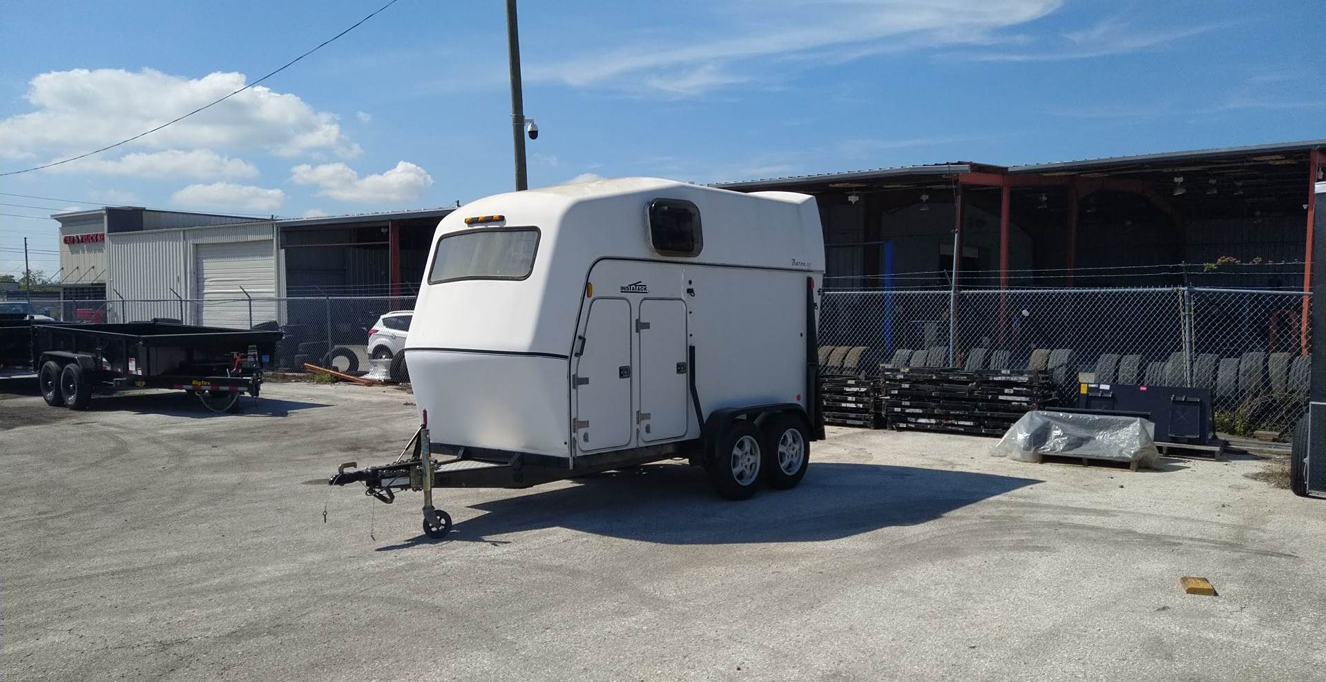 Horse Hauling Tandem Axle Trailer (Used) | Main Street Mower | Winter Garden | Clermont | Ocala