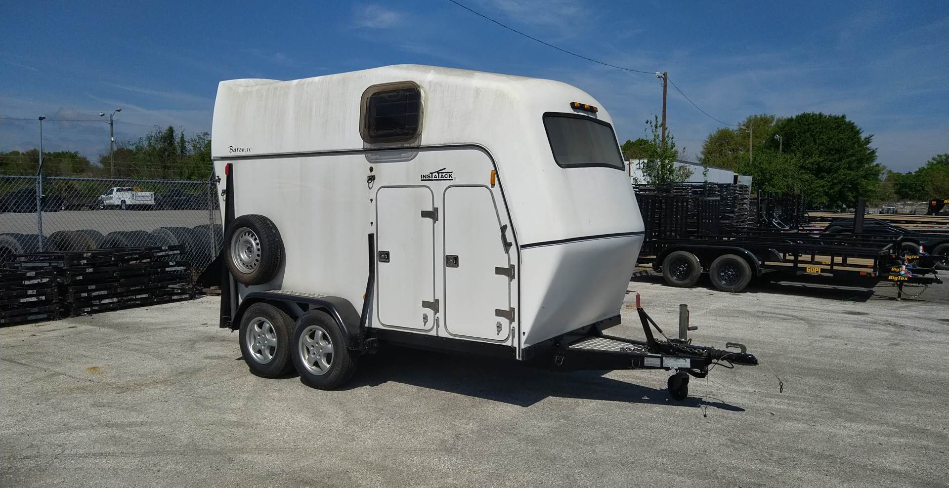 Horse Hauling Tandem Axle Trailer (Used) | Main Street Mower | Winter Garden | Clermont | Ocala