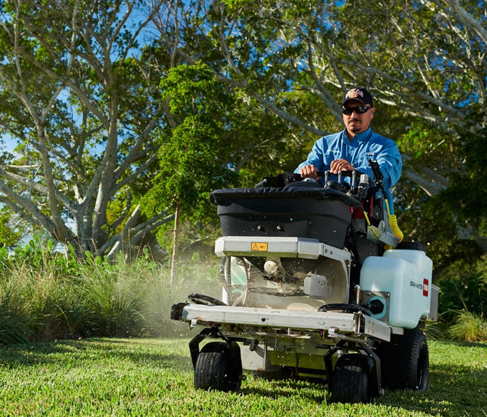 Toro SprayMaster (36") Stand On Spreader/Sprayer - Main Street Mower | Winter Garden, Ocala, Clermont