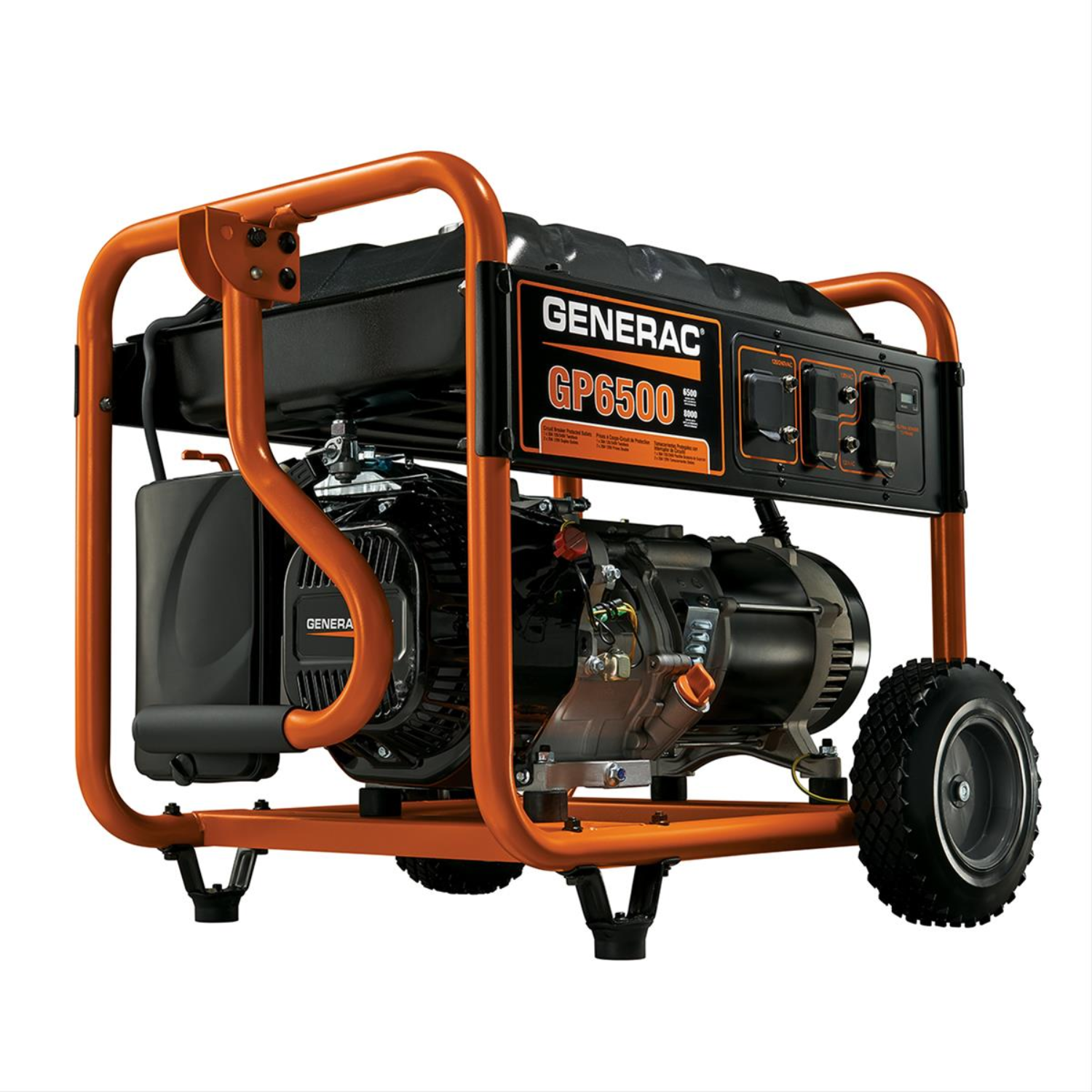 Generac GP6500 - 6500 Watt Portable Generator (49-State) - Main Street Mower | Winter Garden, Ocala, Clermont