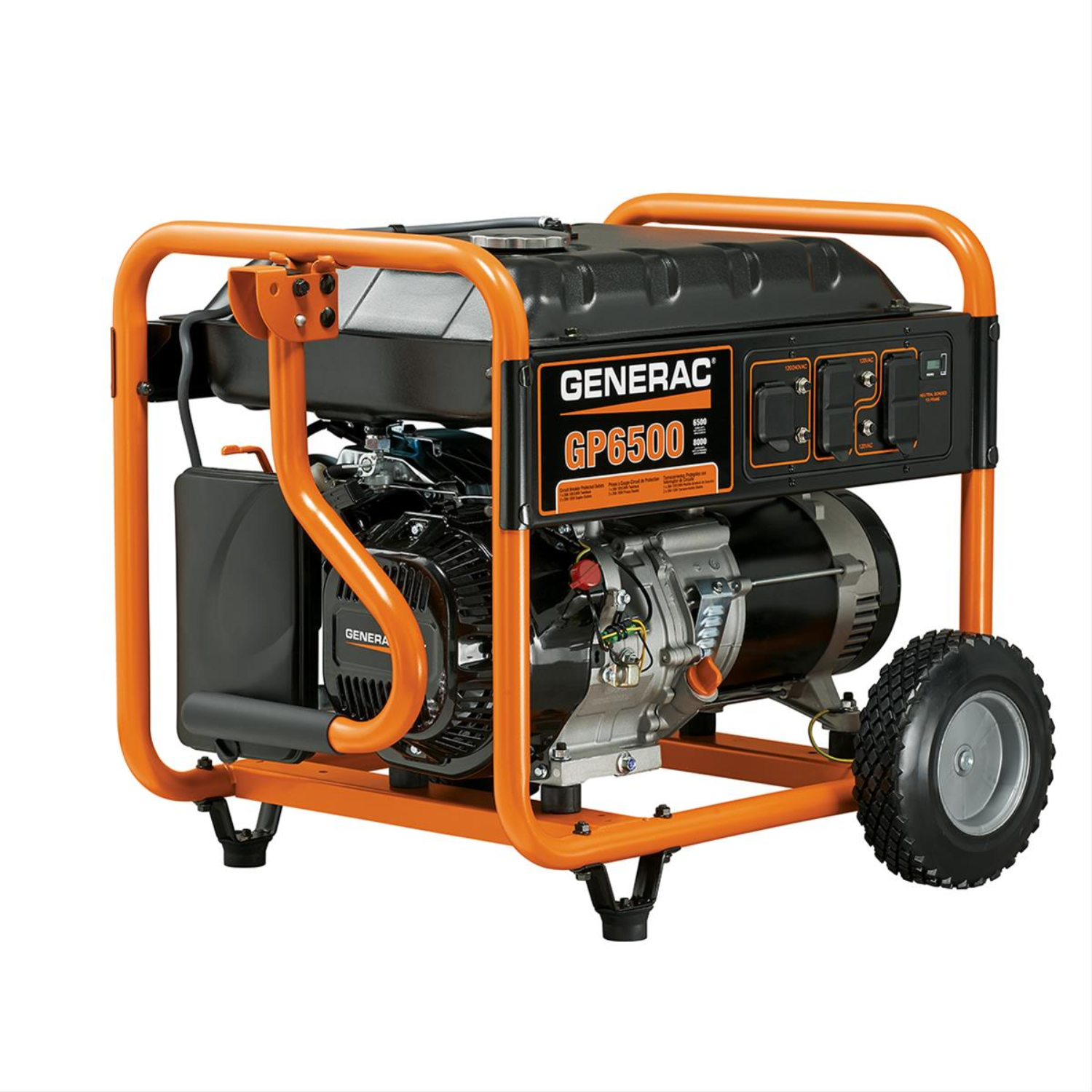 Generac GP6500 - 6500 Watt Portable Generator (49-State) - Main Street Mower | Winter Garden, Ocala, Clermont
