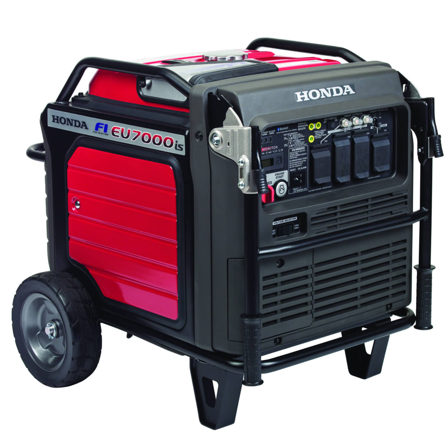 Honda EU3000IS1AN (49 State) 3000 watt 120V inverter generator with CO