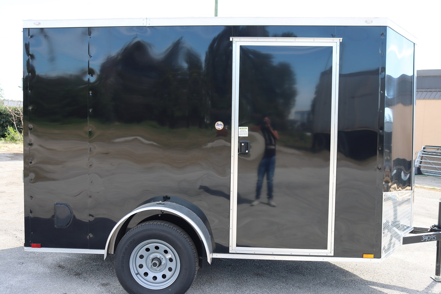 Spartan 6X10 Base Black Enclosed Cargo Trailer | Black | SP6X10SA| Main Street Mower | Winter Garden | Clermont | Ocala