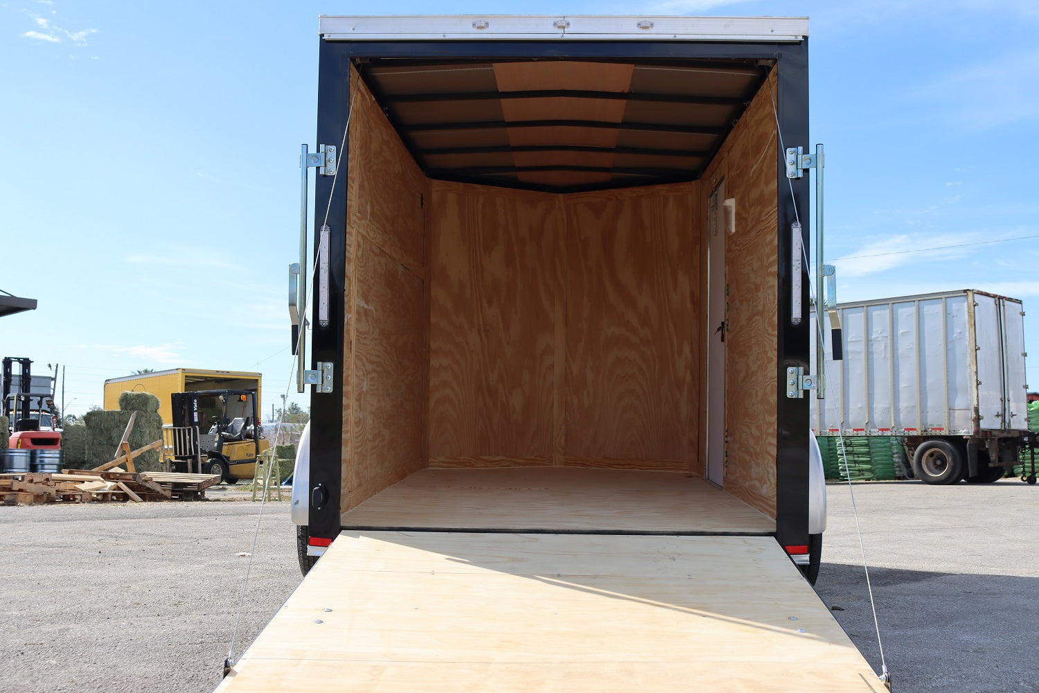 Spartan 6X10 Base Black Enclosed Cargo Trailer | Black | SP6X10SA| Main Street Mower | Winter Garden | Clermont | Ocala