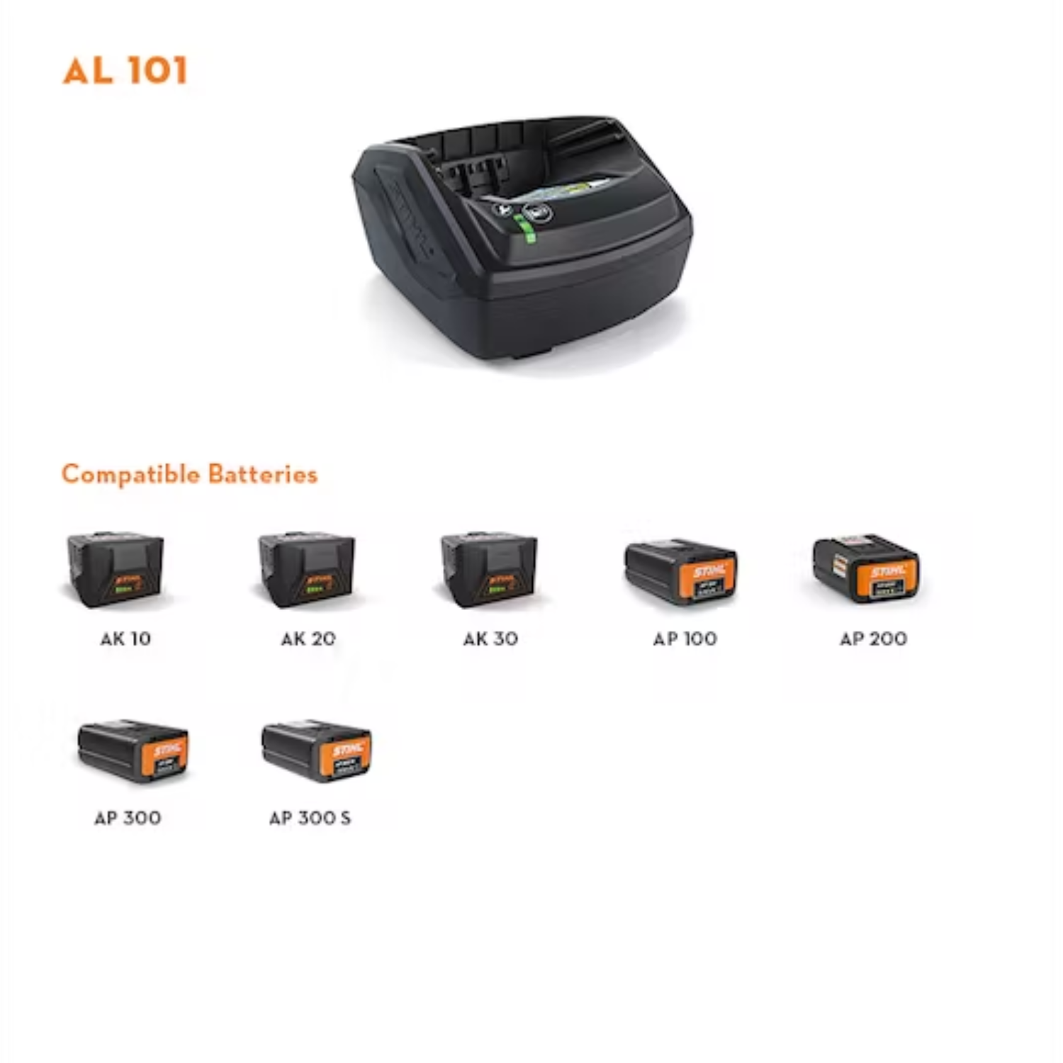 STIHL AL 101 Standard Battery Charger 36V | Main Street Mower | Winter Garden | Clermont | Ocala