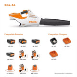 STIHL BGA 86 Battery Powered Handheld Blower | Tool Only | Main Street Mower | Winter Garden | Clermont | Ocala