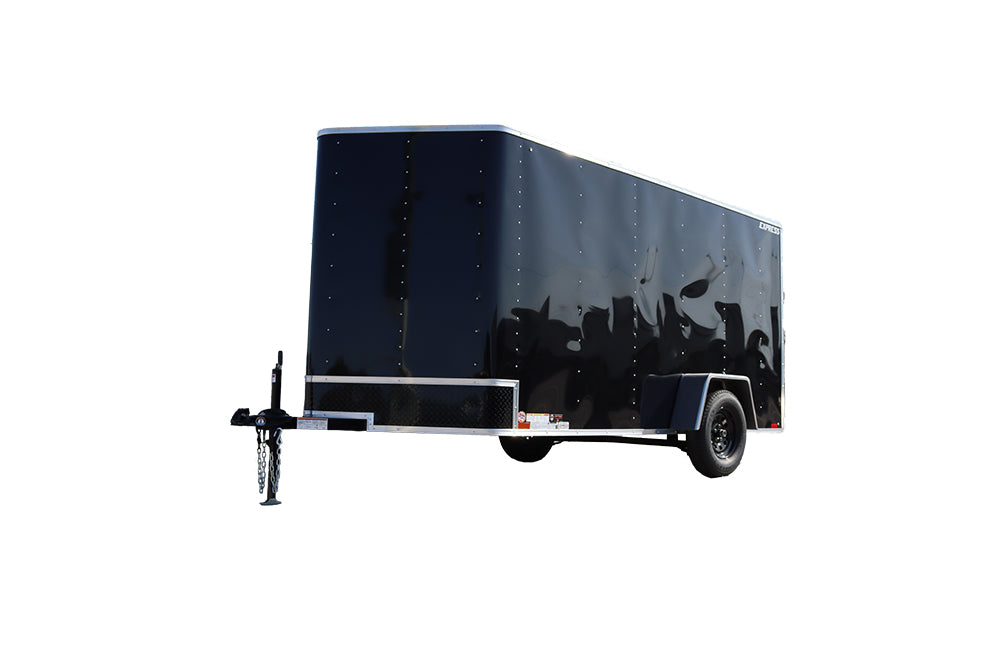 Small Black Enclosed Trailer - Main Street Mower | Winter Garden, Ocala, Clermont