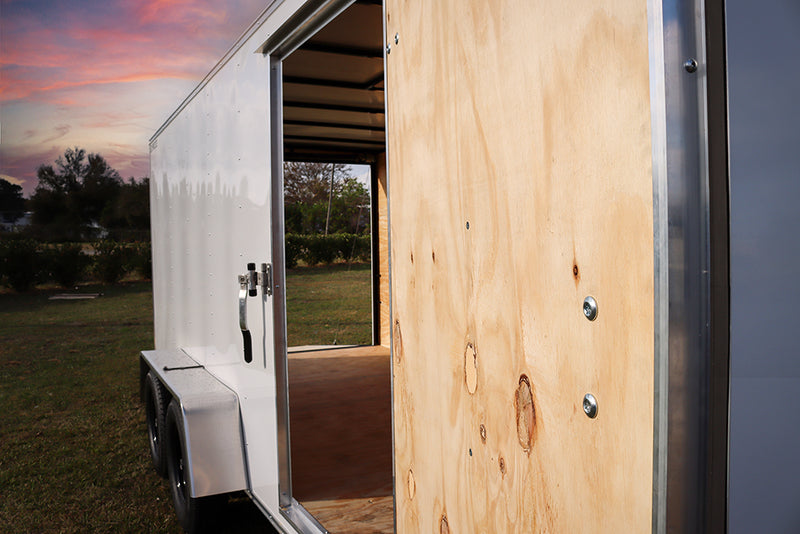 Big White Enclosed Trailer - Main Street Mower | Winter Garden, Ocala, Clermont