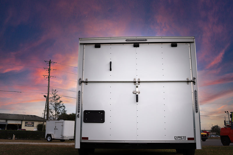 Big White Enclosed Trailer - Main Street Mower | Winter Garden, Ocala, Clermont