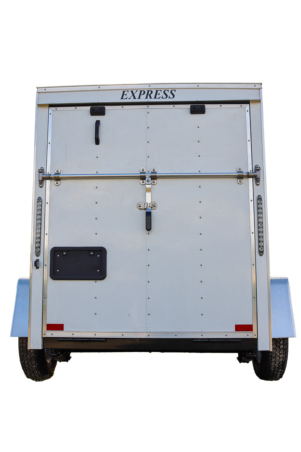 Small White Enclosed Trailer - Main Street Mower | Winter Garden, Ocala, Clermont