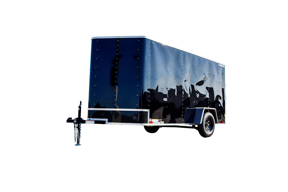 Small Black Enclosed Trailer | Main Street Mower | Winter Garden | Clermont | Ocala