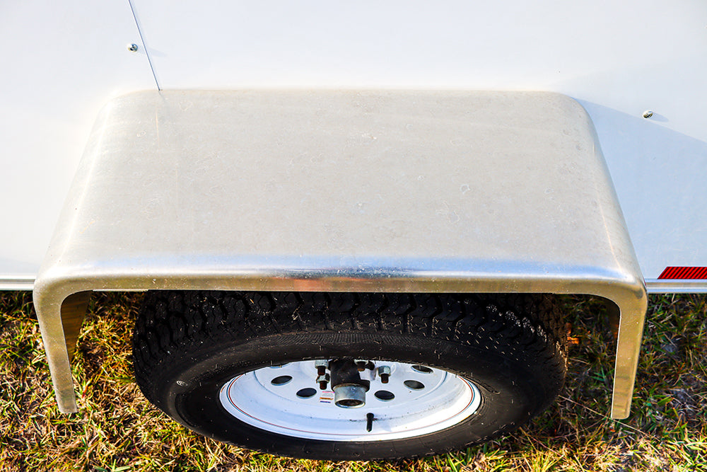 Small White Enclosed Trailer | Main Street Mower | Winter Garden | Clermont | Ocala