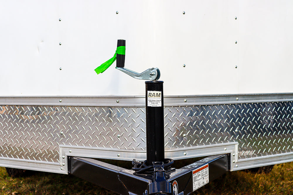 Small White Enclosed Trailer | Main Street Mower | Winter Garden | Clermont | Ocala