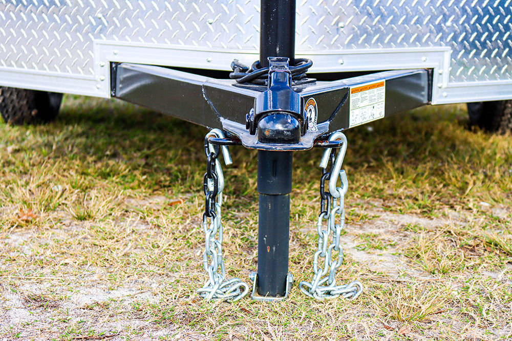 Small White Enclosed Trailer | Main Street Mower | Winter Garden | Clermont | Ocala