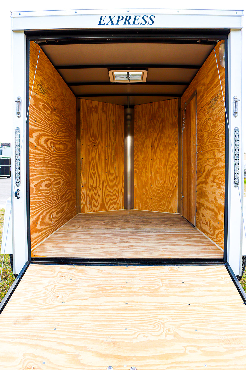 Small White Enclosed Trailer | Main Street Mower | Winter Garden | Clermont | Ocala