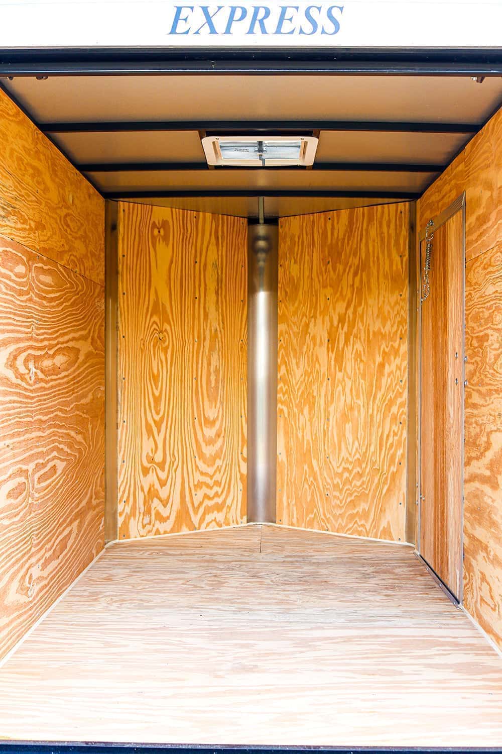 Small White Enclosed Trailer | Main Street Mower | Winter Garden | Clermont | Ocala