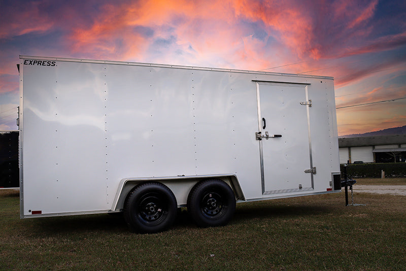 Big White Enclosed Trailer - Main Street Mower | Winter Garden, Ocala, Clermont