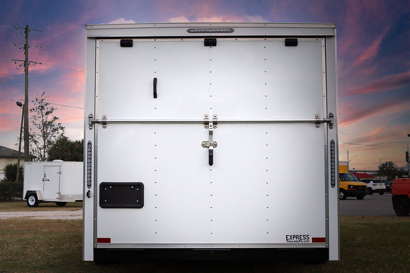 Big White Enclosed Trailer - Main Street Mower | Winter Garden, Ocala, Clermont