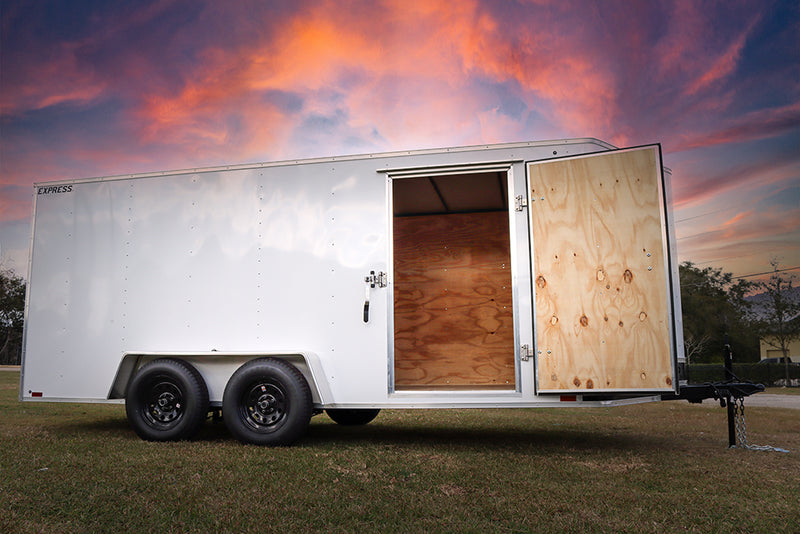 Big White Enclosed Trailer - Main Street Mower | Winter Garden, Ocala, Clermont