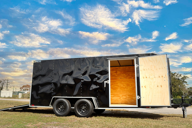 Big Black Enclosed Trailer - Main Street Mower | Winter Garden, Ocala, Clermont