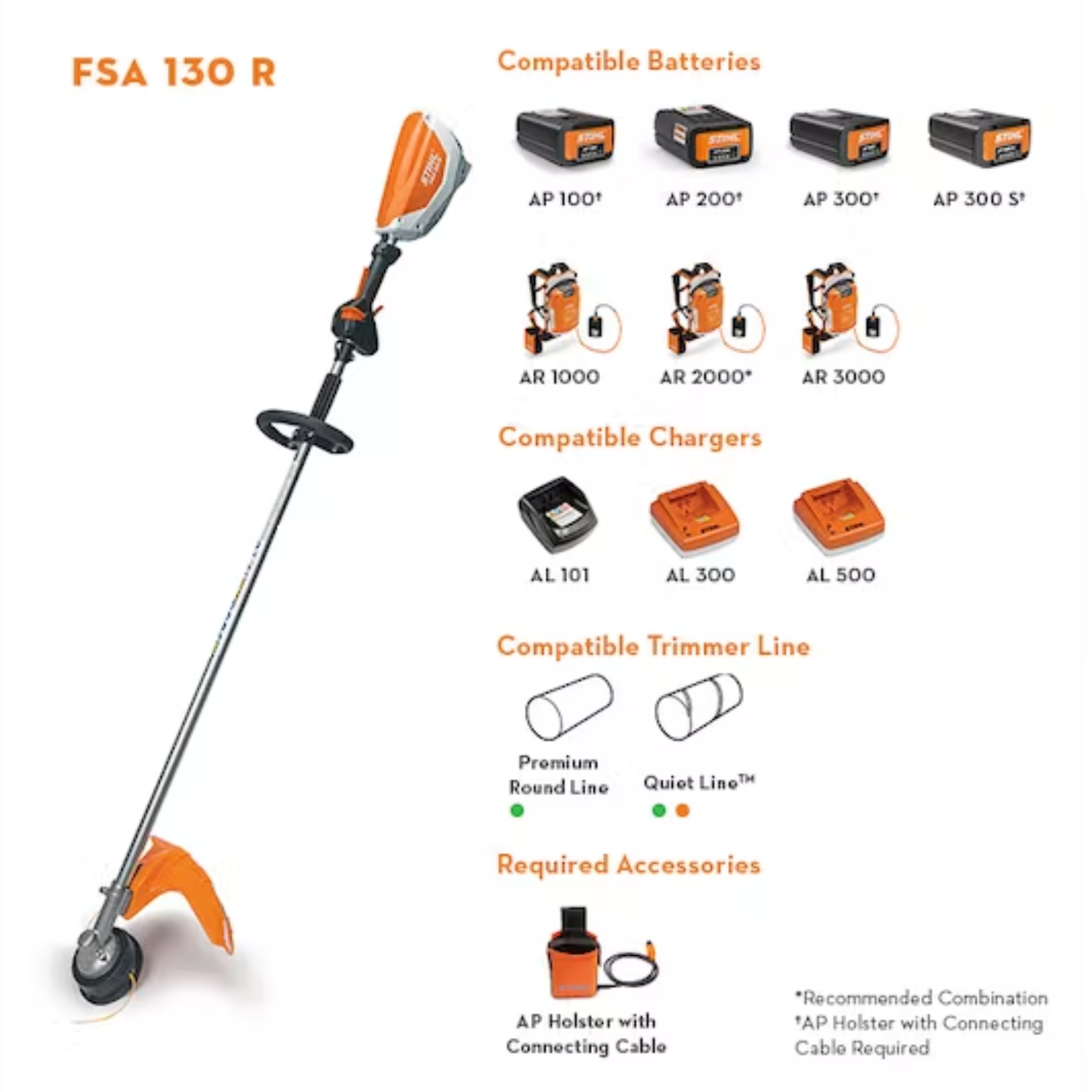 Stihl FSA 130 R String Trimmer - Main Street Mower | Winter Garden, Ocala, Clermont