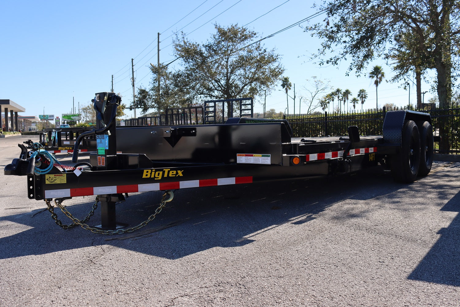 14 Foot Big Tex Heavy Duty with Full Tilt Bed Black Equipment Trailer (14FT-20BK) | Main Street Mower | Winter Garden | Clermont | Ocala