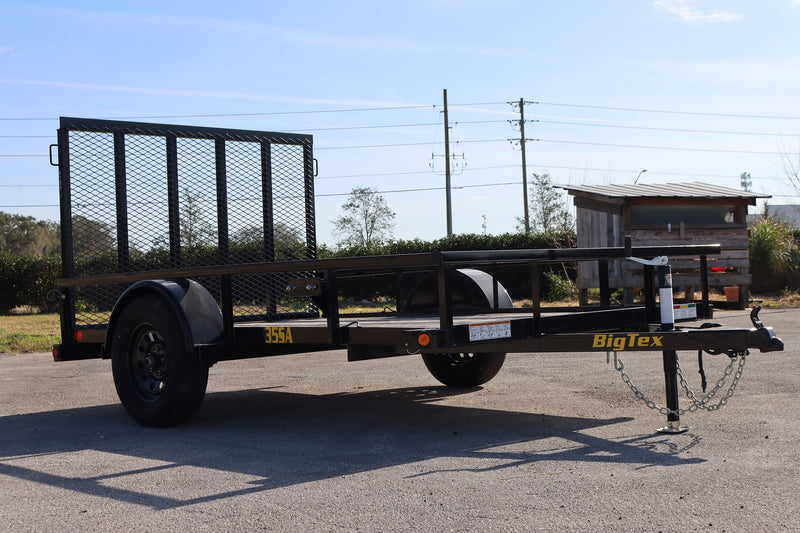 6.5X10 Big Tex Single Axle Black Utility Trailer 35SA-10BK4RG - SIZE: 6.5X10 - Main Street Mower | Winter Garden, Ocala, Clermont