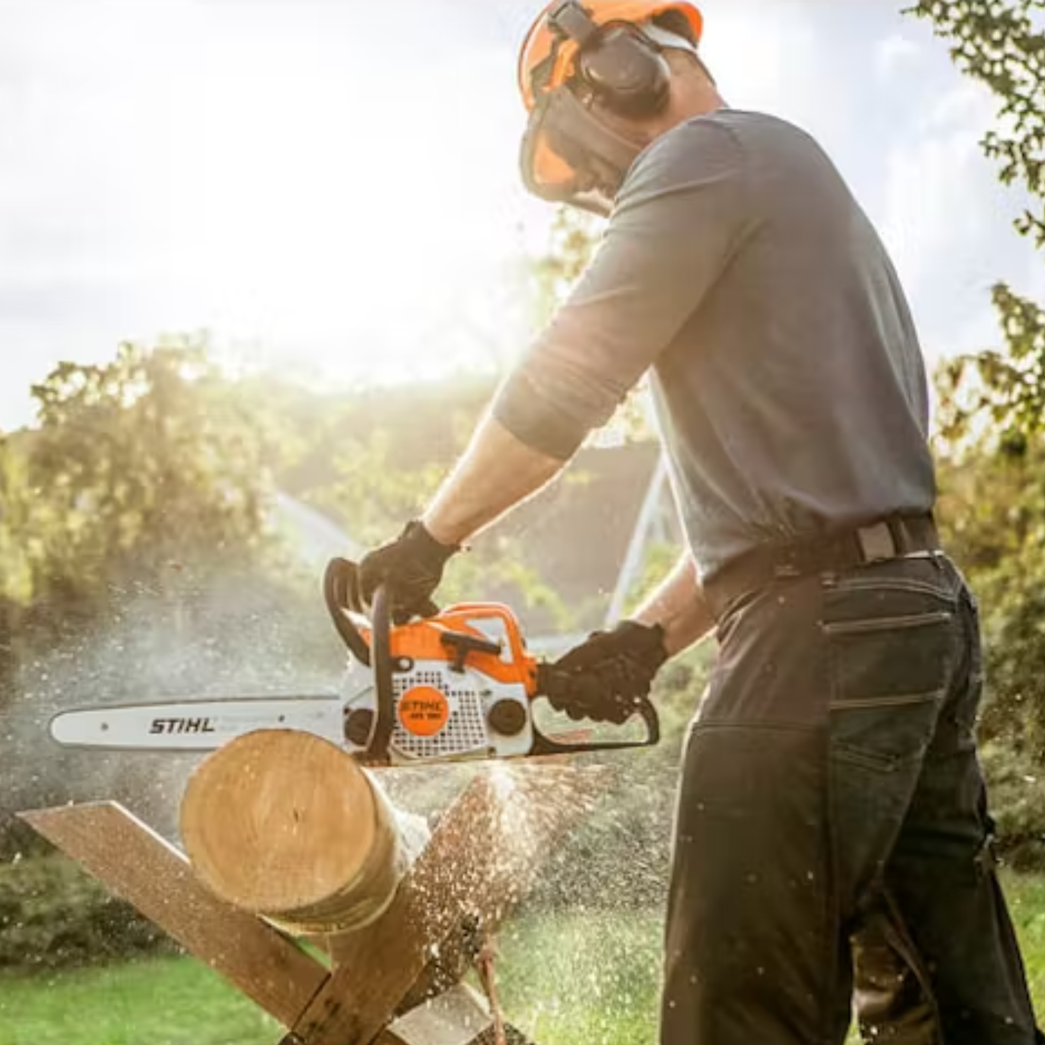 A little storm cleanup with Stihl ms170 : r/Chainsaw