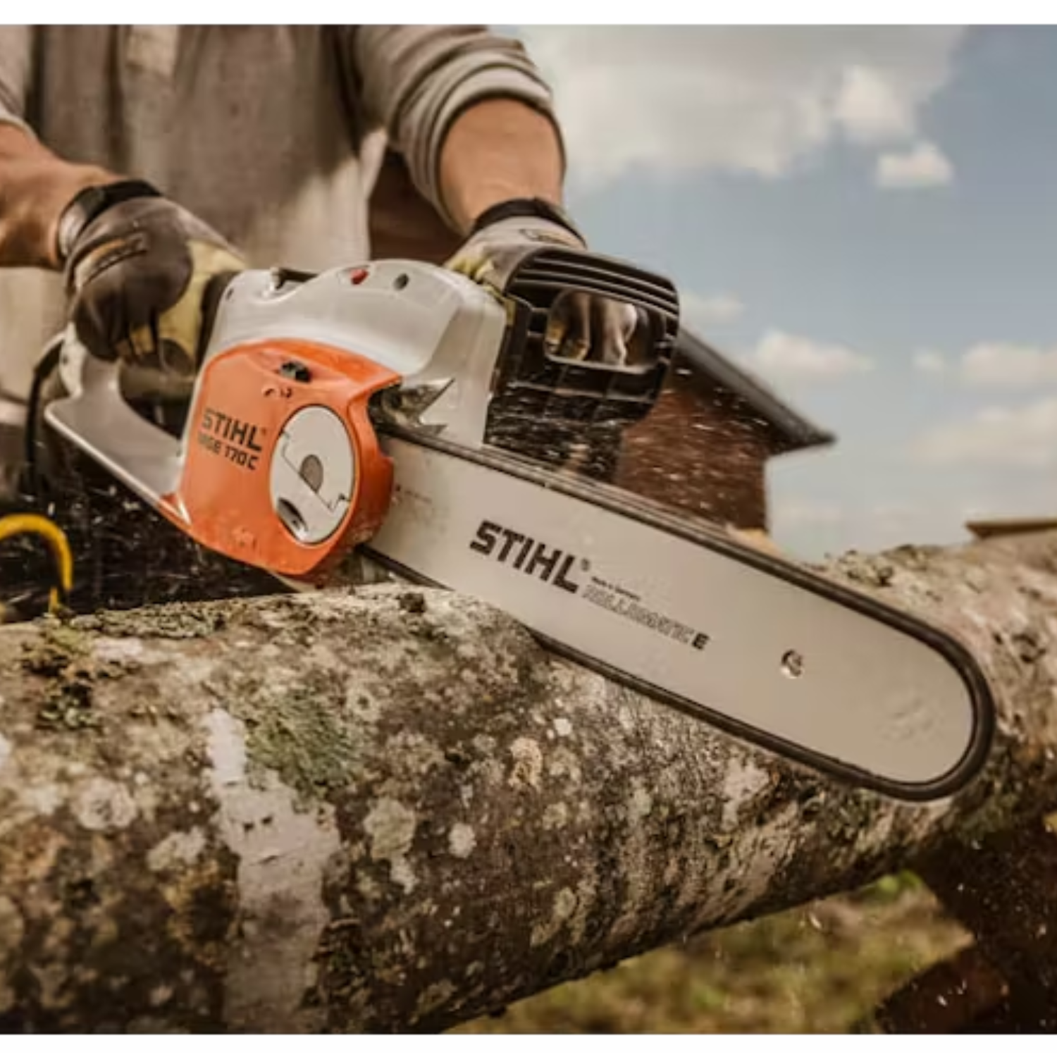 New Stihl MS 170 Gas Powered Chainsaw with 16″ Rollomatic Bar MS170 –  Advanced Tool & Equipment