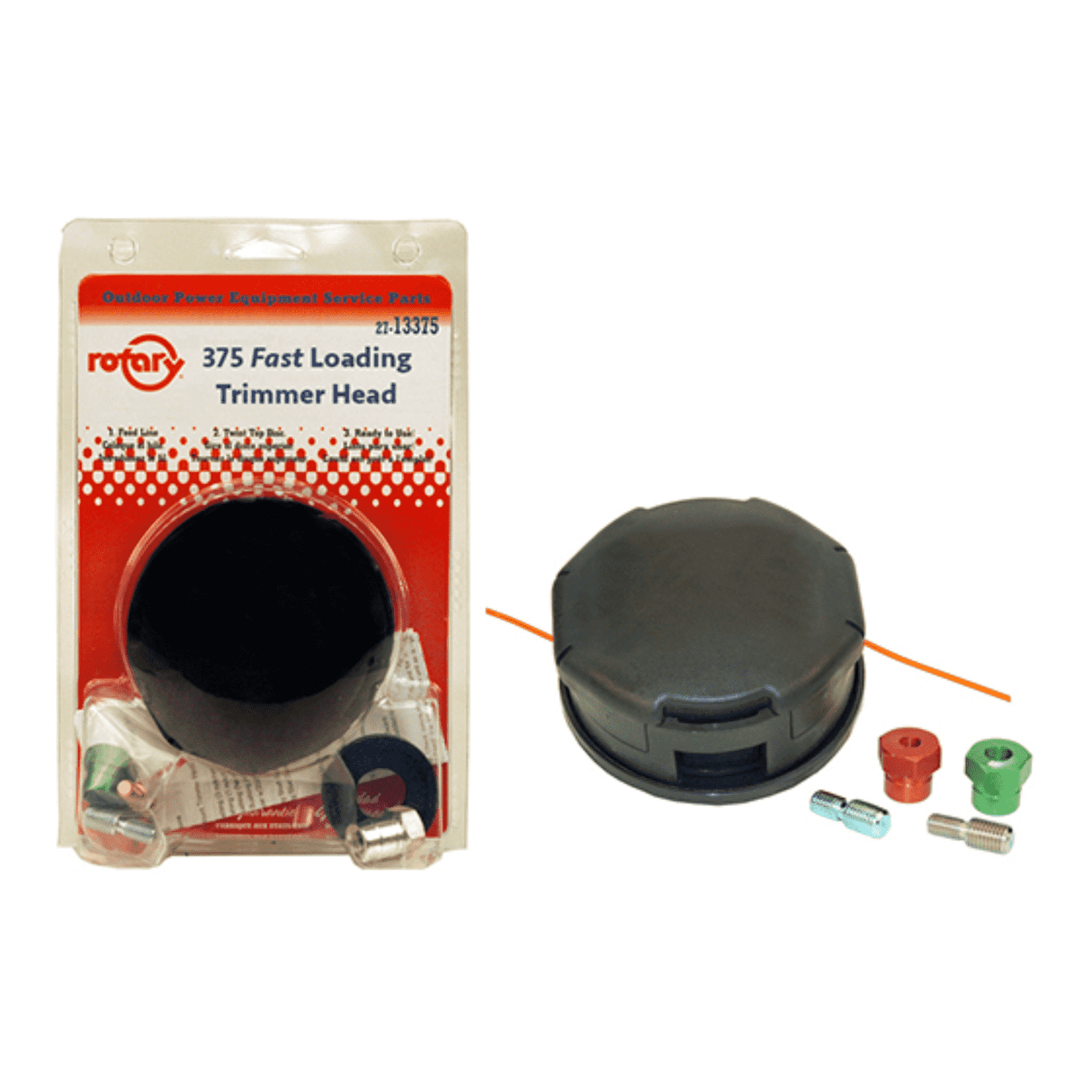 Rotary Trimmer Head Fast Loading 375 LH | 3-3/4" | 13375 | Main Street Mower | Winter Garden | Clermont | Ocala