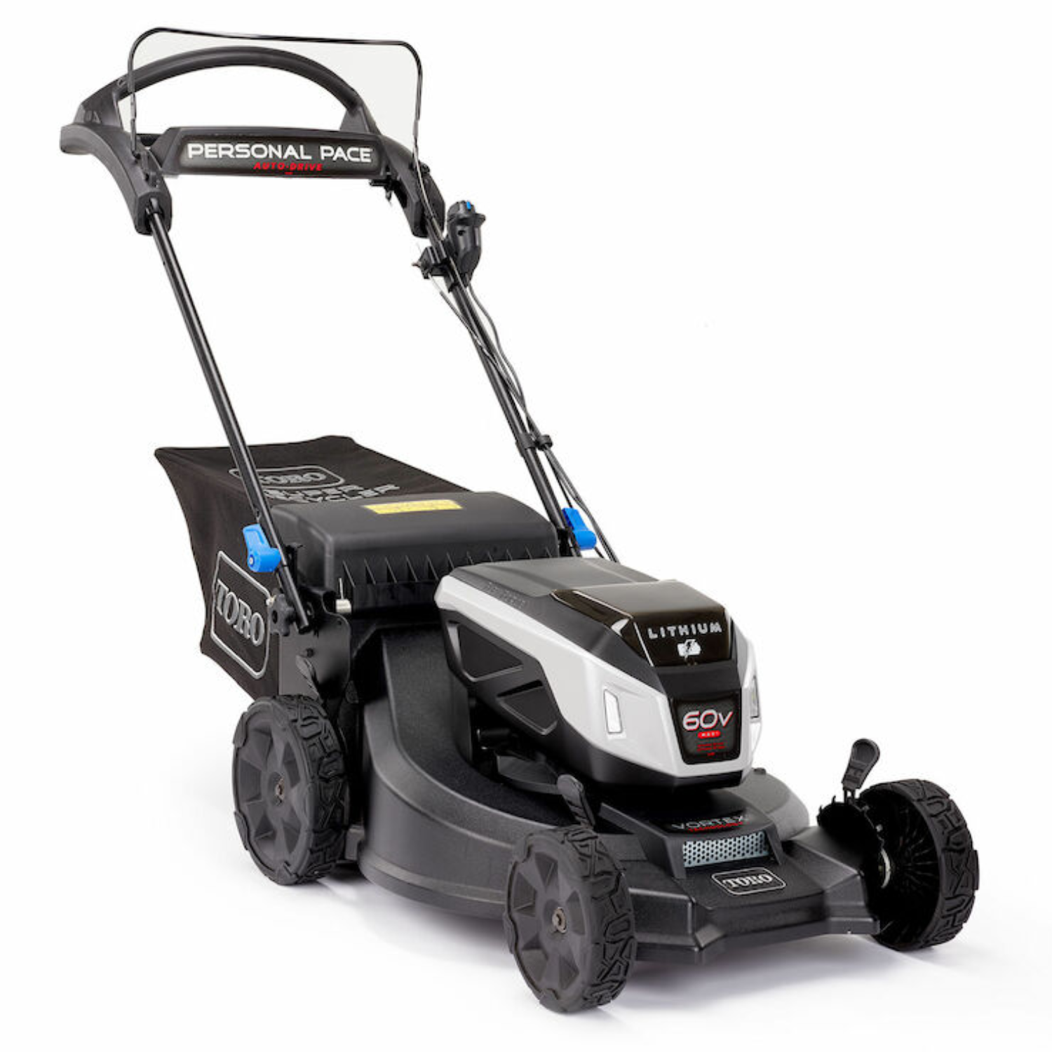 Toro 60V MaxSuper Recycler w Personal Pace SmartStow Lawn Mower 21