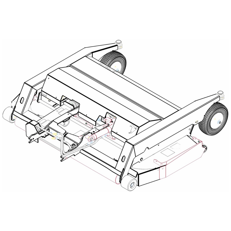 Ventrac MS720 Side Discharge Finish Mower Attachment
