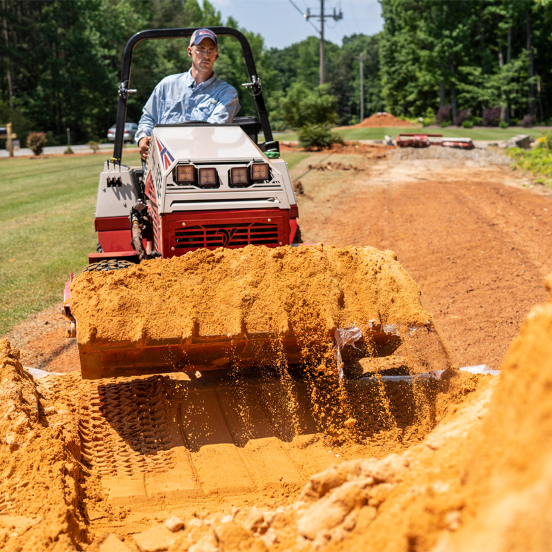Ventrac HE482 Power Bucket Attachment