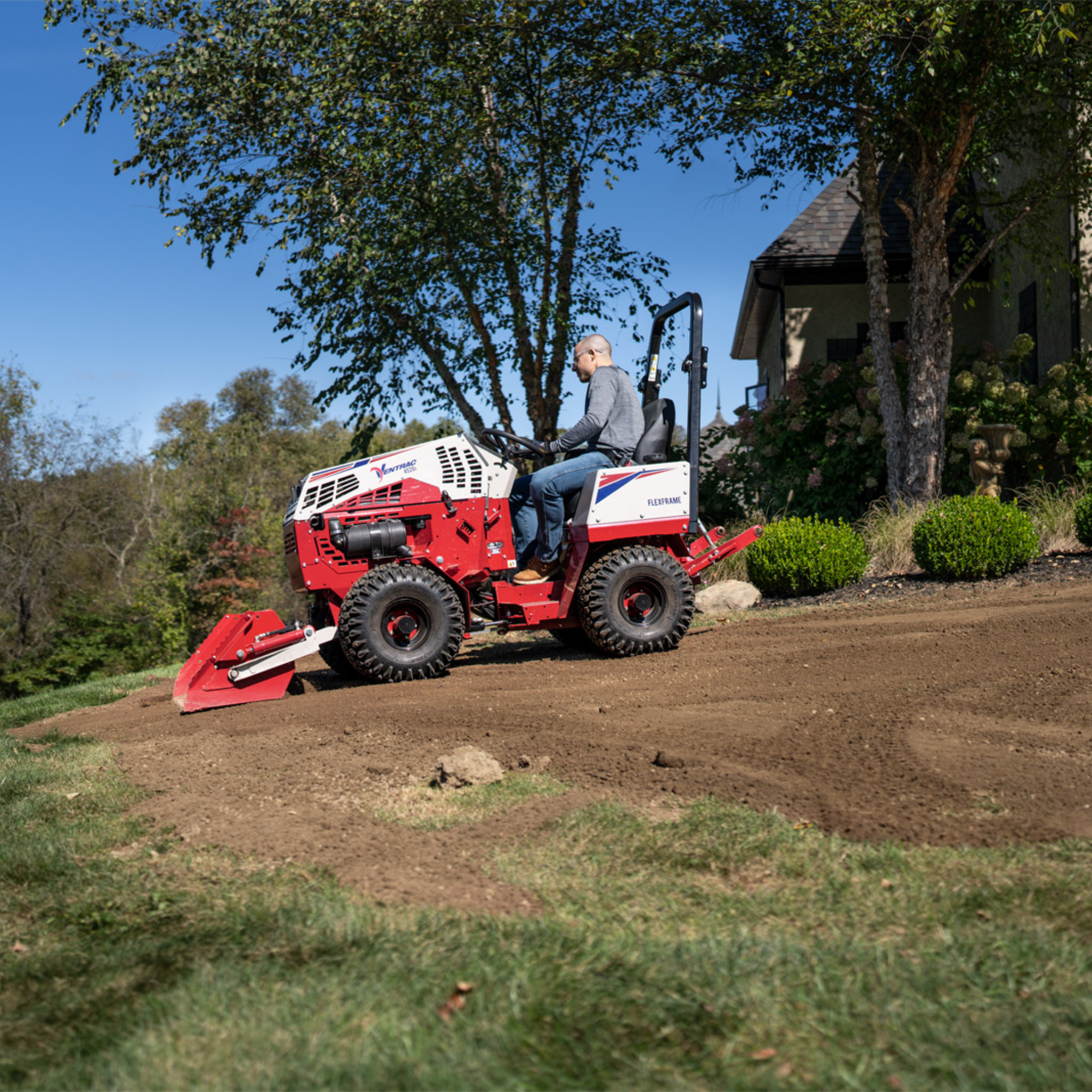 Ventrac HE482 Power Bucket Attachment | 39.55214