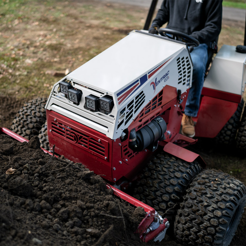 Ventrac HE482 Power Bucket Attachment