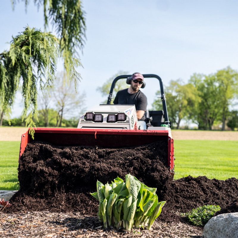 Ventrac HE482 Power Bucket Attachment