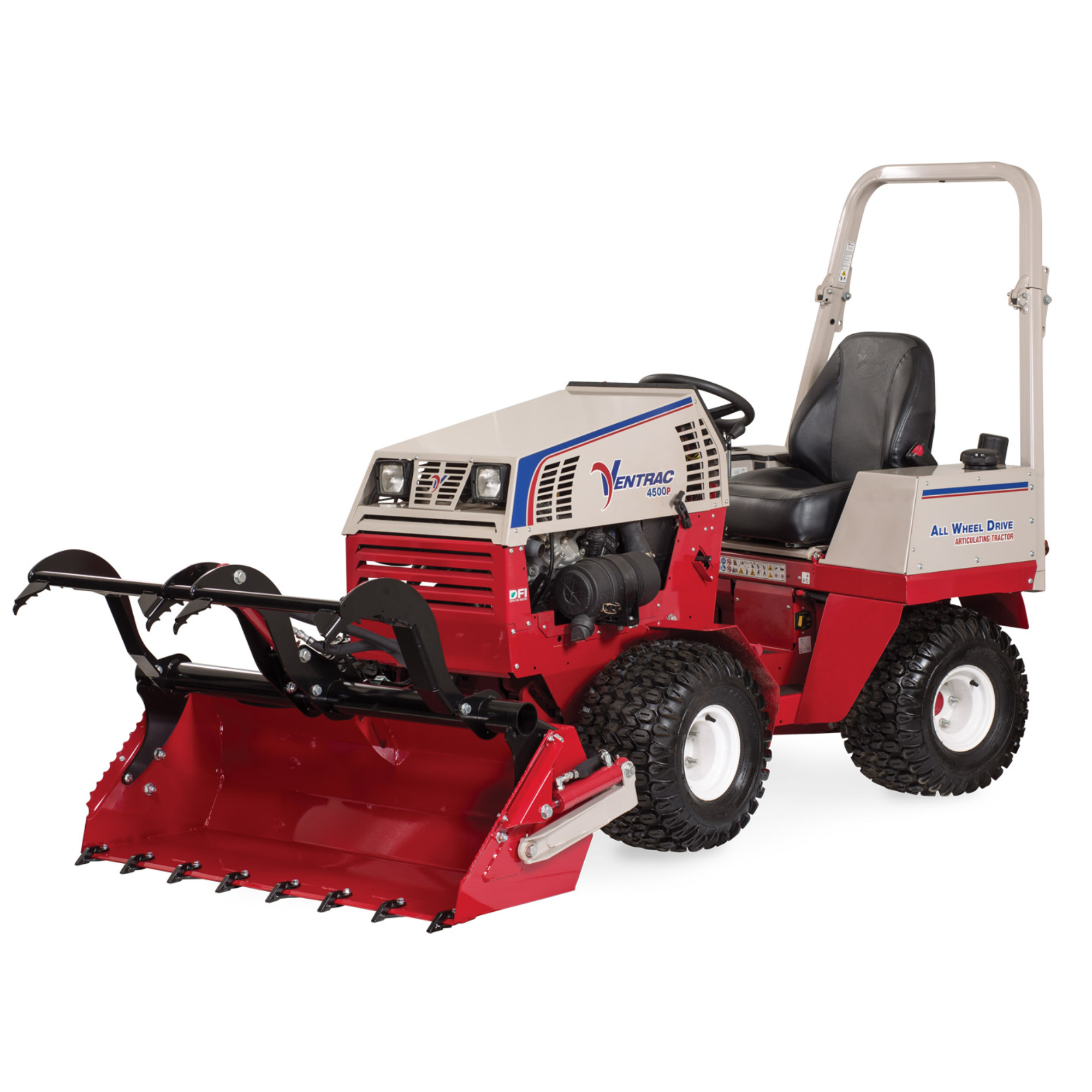 Ventrac HE100 Power Bucket Grapple Kit 48" | 70.8123