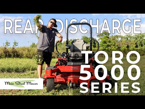 Toro Z-Master 5000 Rear Discharge Tweel (60") Kohler EFI Zero Turn Mower | 72921 | Main Street Mower | Winter Garden | Clermont | Ocala