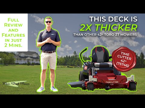 Toro TimeCutter (42") 22HP Kohler Zero Turn Mower | 75746 | Main Street Mower | Winter Garden | Clermont | Ocala
