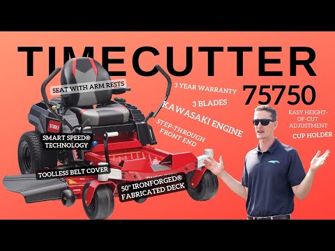 Toro TimeCutter® (50") 23HP Kawasaki Zero Turn Mower - Main Street Mower | Winter Garden, Ocala, Clermont